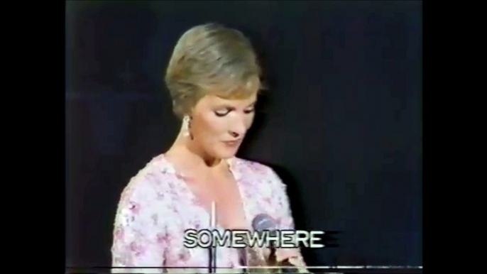 Somewhere -  Julie Andrews (no drop-outs)