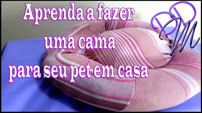 DIY Como fazer caminha p/ cachorro ou gato, Caminha lavavel e sem custo