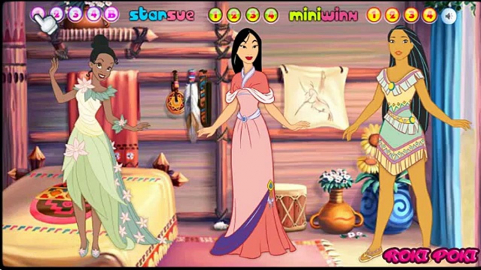 PRINCESAS DISNEY TIANA MULAN Y POCAHONTAS! - DISNEY PRINCESS!