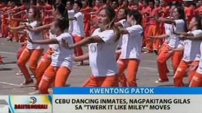 Cebu dancing inmates, nagpakitang Gilas sa 'Twerk It Like Miley' moves