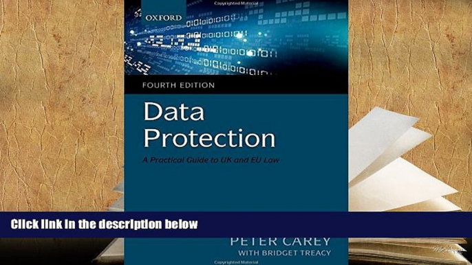 PDF [FREE] DOWNLOAD  Data Protection: A Practical Guide to UK and EU Law READ ONLINE