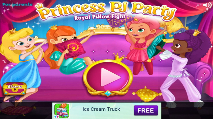 Princess PJ Party TabTale Gameplay app android apps apk learning education
