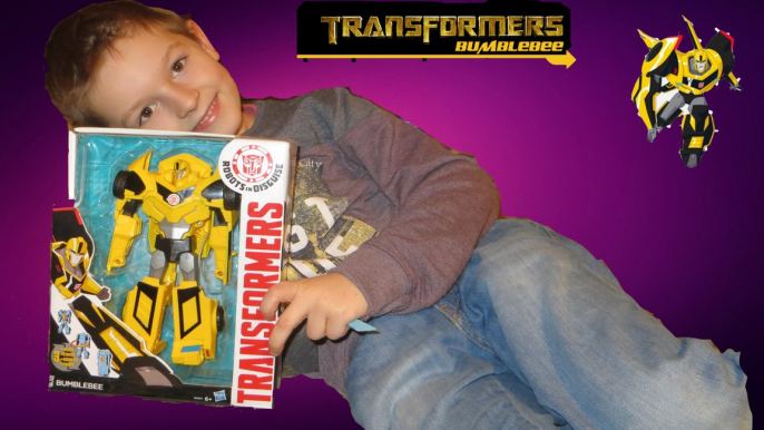 Трансформер #Бамблби Робот под прикрытием Хасбро Transformers Bumblebee Hasbro toy