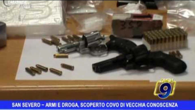 San Severo | Armi e droga, scovato covo di vecchia conoscenza