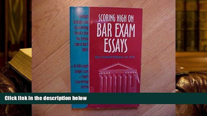 Download [PDF]  Scoring High on Bar Exam Essays: 80 Full-Length Sample Bar Exam Questions For Ipad