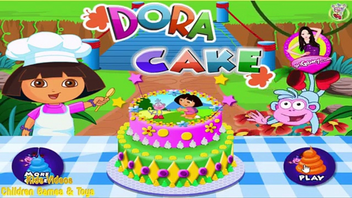 Dora Cake Online Game - Fun Dora Games for little Girls - New Dora Kid Games Videos HD