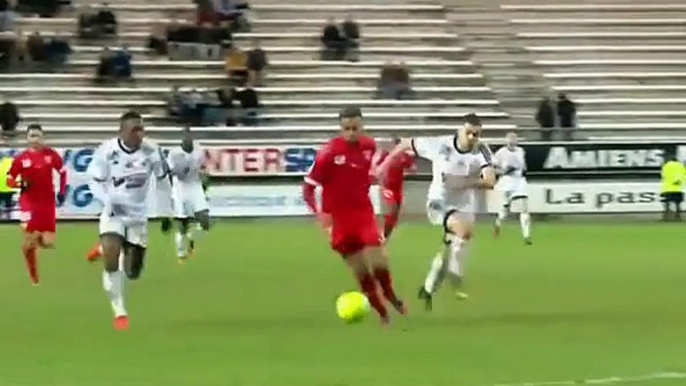 But de Rachid Alioui - Amiens SC 0-1 Nîmes Olympique – 03.02.2017