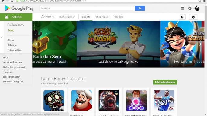 Cara Download Aplikasi & Game Dari Playstore Melalui Komputer atau Laptop