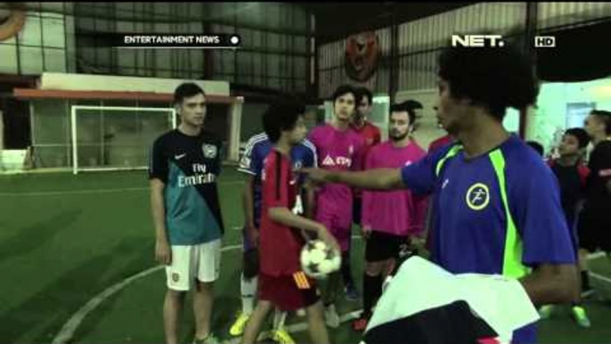 Selebriti Latihan Futsal di Bulan Ramadhan