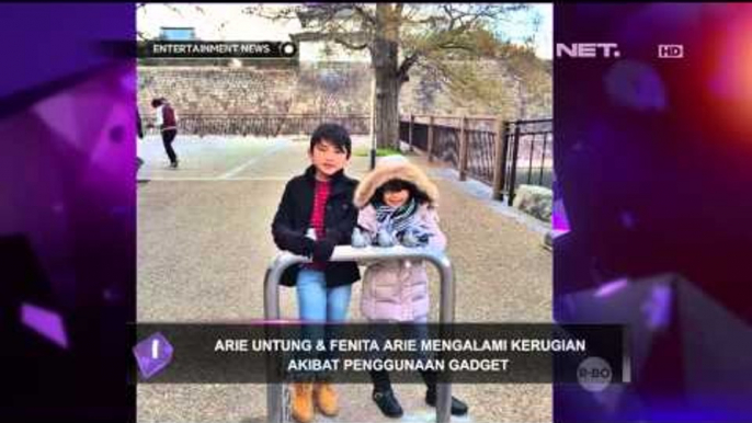 Arie Untung & Fenita Arie Mengalami Kerugian Akibat Penggunaan Gadget