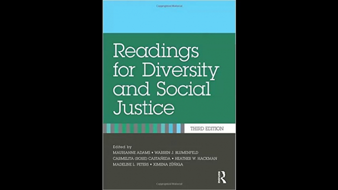 Readings for Diversity and Social Justice book reviews