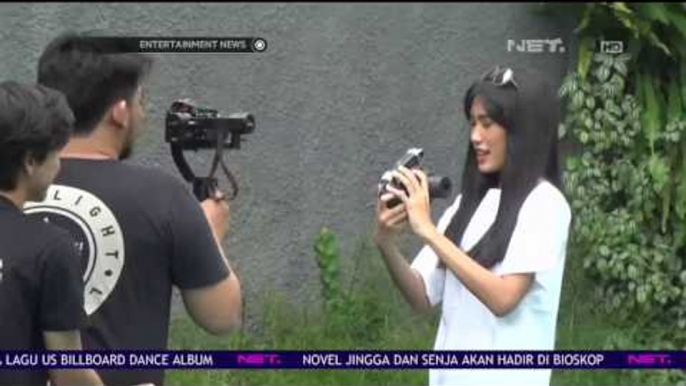 Alika Islamadina Jalani Pembuatan Video Lirik Untuk Lagu "Sendiri"