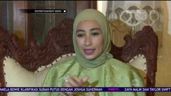 Annisa Trihapsari Gelar Pengajian 40 Hari Meninggalnya Sang Ayah