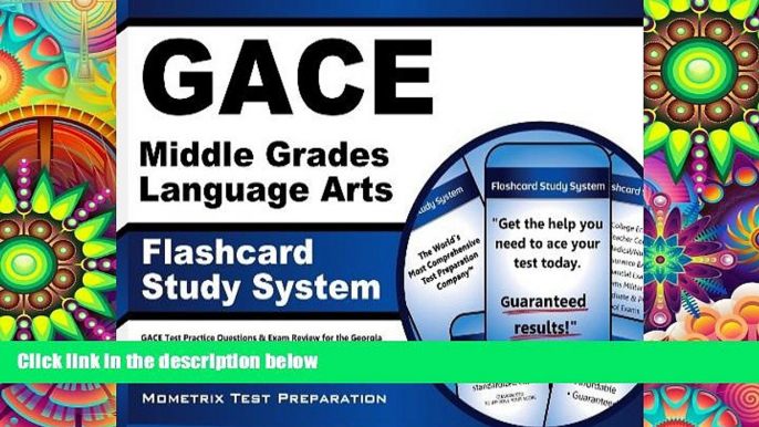 Download [PDF]  GACE Middle Grades Language Arts Flashcard Study System: GACE Test Practice