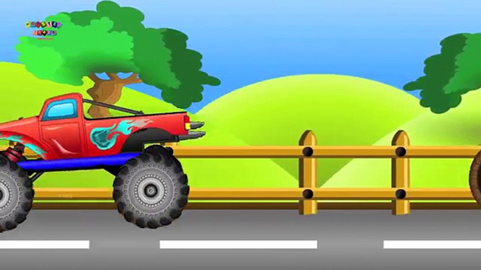 Monster Trucks | kids games | videos For Children | videos for kids