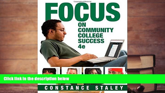 PDF [Free] Download  FOCUS on Community College Success (Cengage Learning s FOCUS Series) For Ipad