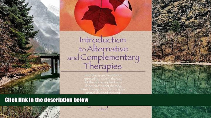 PDF  Introduction to Alternative and Complementary Therapies (Haworth Practical Practice in Mental