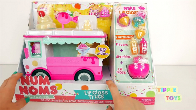 Ice cream Truck and Disney Princesses Num Noms Ice Cream Cone Lip Gloss