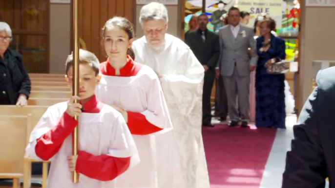 Walk Down The Aisle - A Wedding Ceremony Video at St Davids Parish Toronto