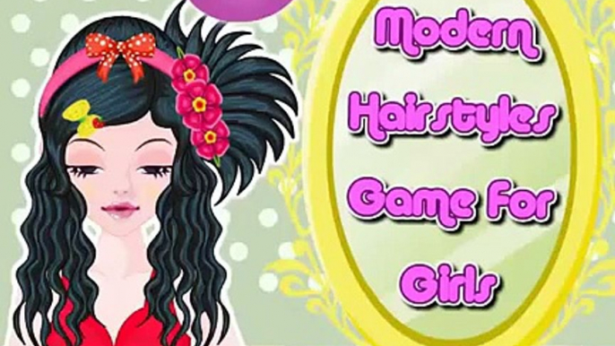 Modern Hairstyles For A Stylish Girl Games-Girl Games-Baby Games-Hair Games
