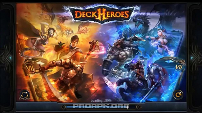 [HD] Deck Heroes Gameplay (Android) | ProAPK