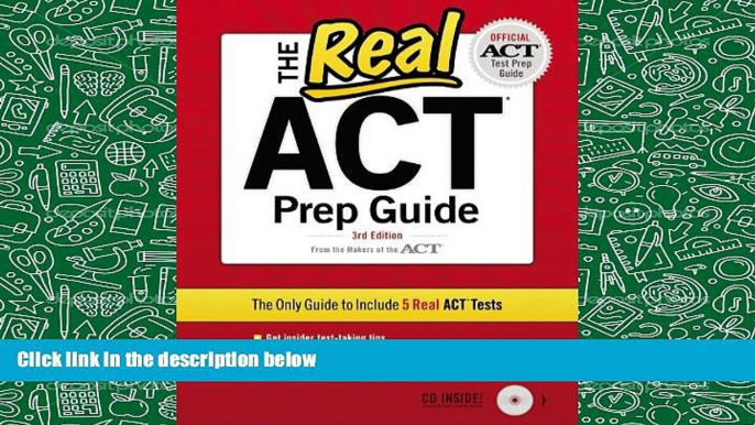 PDF  The Real ACT (CD) 3rd Edition (Official Act Prep Guide) For Ipad