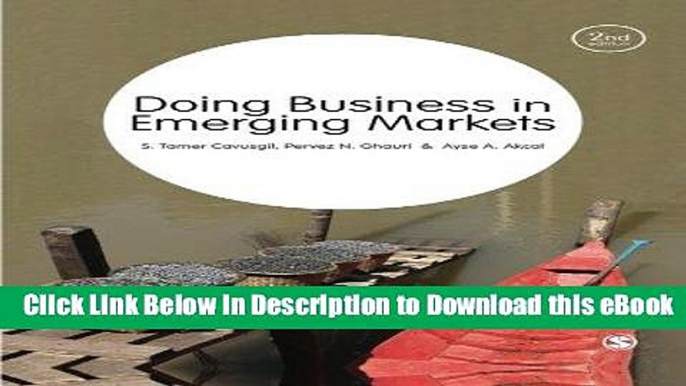 EPUB Download Doing Business in Emerging Markets Kindle