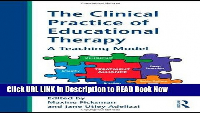 [DOWNLOAD] The Clinical Practice of Educational Therapy: A Teaching Model Full Online