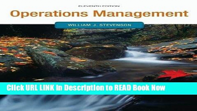 [Popular Books] Operations Management (Operations and Decision Sciences) FULL eBook