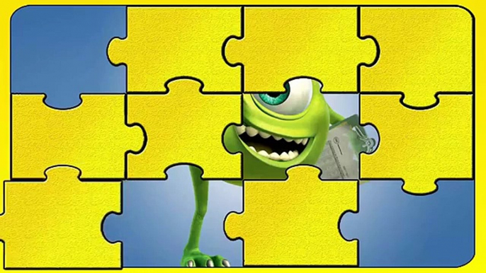 Monsters University 3D Jigsaw Puzzle, Sulley, Mike and Randall, Monsters Inc Puzzle