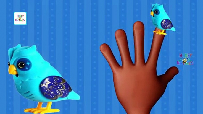 Little Live Pets Talking Owl Kids Toys Finger Family Children Cartoon Animation Nursery Rhymes