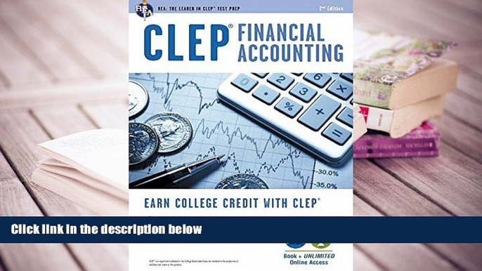 PDF [FREE] DOWNLOAD  CLEP® Financial Accounting Book + Online (CLEP Test Preparation) Donald