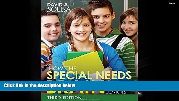 Audiobook  How the Special Needs Brain Learns David A. Sousa READ ONLINE