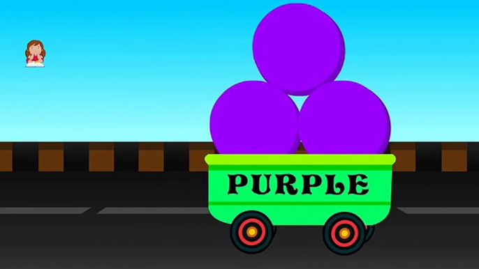 Learn Colors with Truck for Children, Teach Colours, Baby Videos, Kids Learning Videos