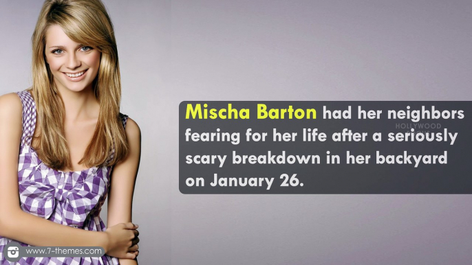 Mischa Barton Threatened Suicide Revealed by 911 Calls