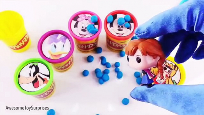 Mickey Mouse Clubhouse Paw Patrol Marshall Play-Doh Tubs Dippin Dots Learn Colors Episodes