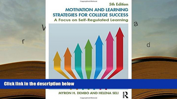 PDF  Motivation and Learning Strategies for College Success: A Focus on Self-Regulated Learning