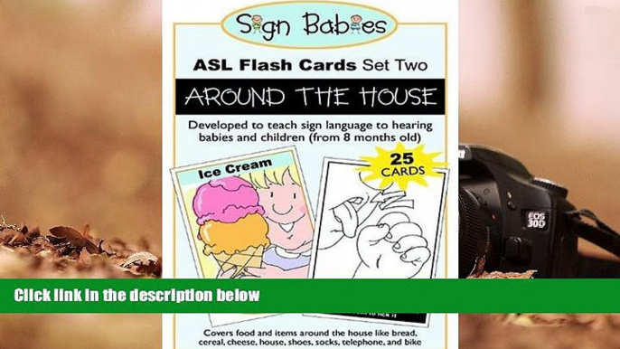 PDF [DOWNLOAD] Sign Babies ASL Flash Cards, Set Two: Around the House Sign Babies TRIAL EBOOK