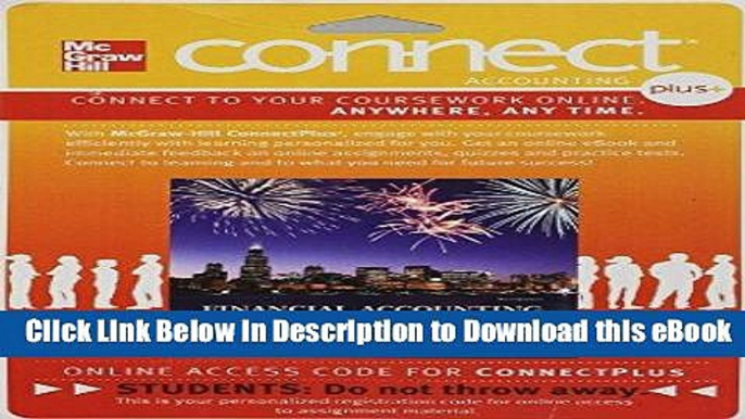 [Read Book] Connect 1-Semester Access Card for Financial Accounting Kindle