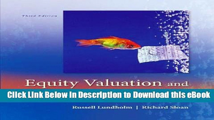 [Read Book] Equity Valuation and Analysis w/eVal Mobi