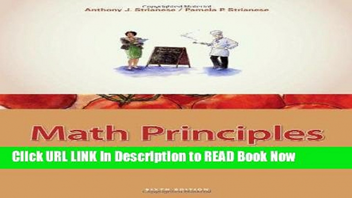 [Popular Books] Math Principles for Food Service Occupations FULL eBook