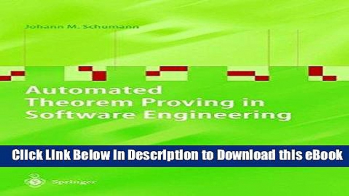 EPUB Download Automated Theorem Proving in Software Engineering Mobi