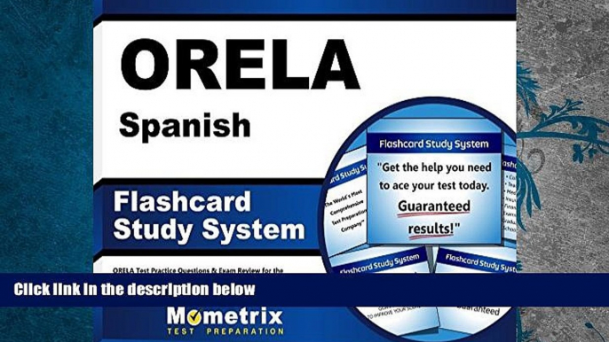 Download [PDF]  ORELA Spanish Flashcard Study System: ORELA Test Practice Questions   Exam Review