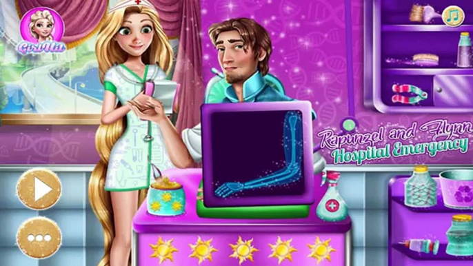 Rapunzel and Flynn Hospital Emergency: Disney Princess Games - Best Game for Little Kids