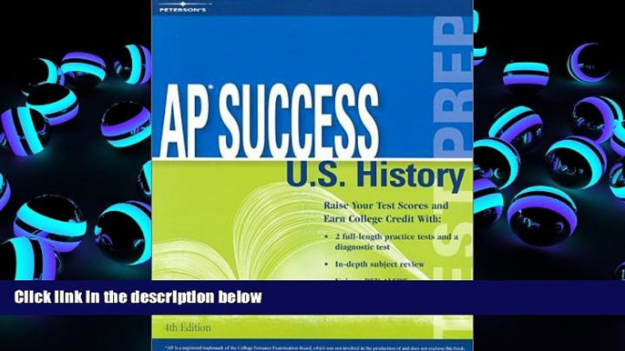 Download [PDF]  AP Success: US History, 4th ed (Peterson s Master the AP U.S. History) For Ipad