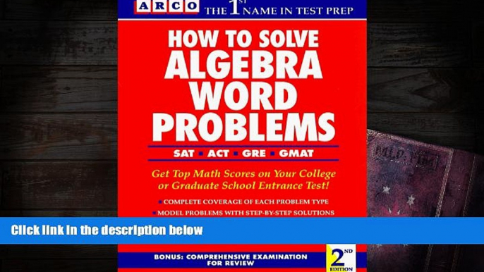 Download [PDF]  How to Solve Algebra Word Problems For Ipad