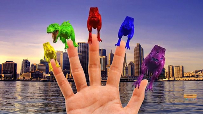 Colors Dinosaurs Finger family Nursery Rhymes | Lion Gorilla tiger Finger family Rhymes 3d Animation