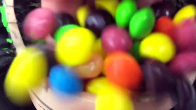 CUTTING OPEN MR DOH Wife Mrs Doh Giant Candy Skittles Brain Squishy Toys