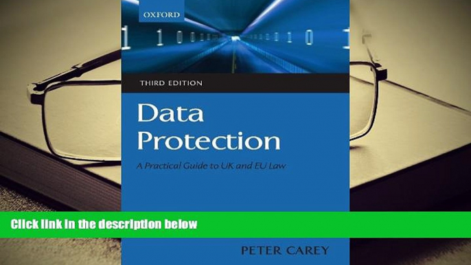 Epub Data Protection: A Practical Guide to UK and EU Law  BEST PDF