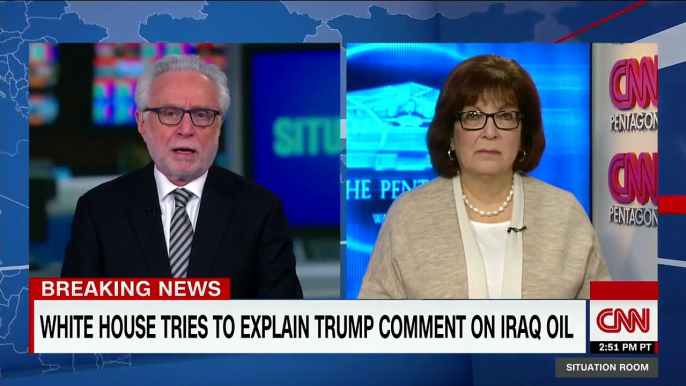 Trump Iraq oil comment raises eyebrows